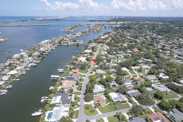 411 Harbor View Ln, Largo, FL 33770 - view of property location featuring a nearby body of water and nearby suburban area