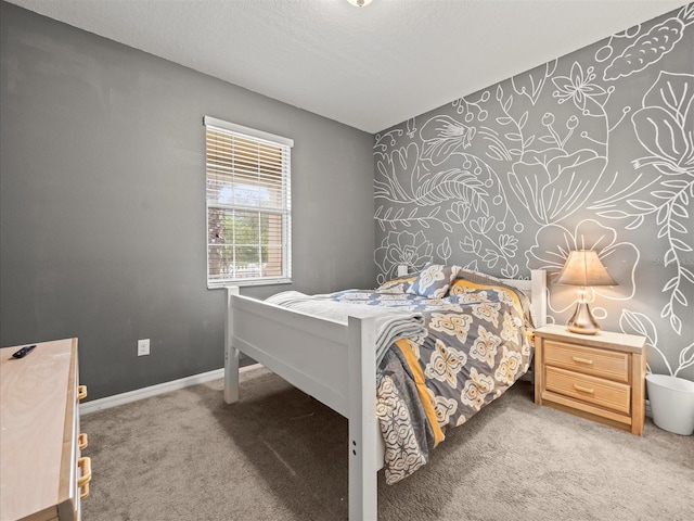 bedroom featuring carpet floors