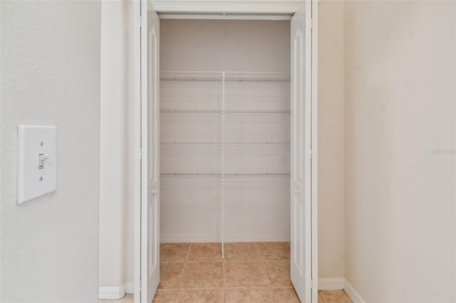 view of closet