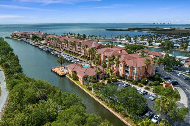 5000 Culbreath Key Way Unit 4-306, Tampa, FL 33611 - bird's eye view with a water view