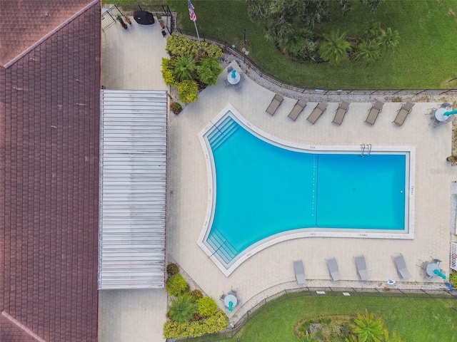 5095 Bay St NE Unit 306, Saint Petersburg, FL 33703 - birds eye view of property