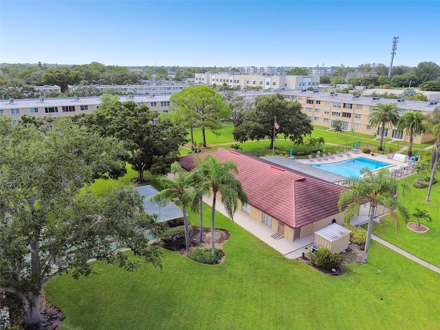 5095 Bay St NE Unit 306, Saint Petersburg, FL 33703 - drone / aerial view