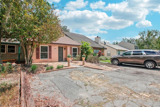 view of ranch-style home