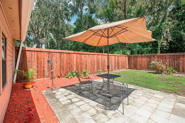 view of patio / terrace