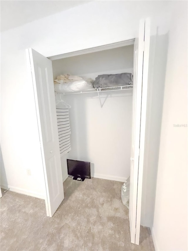 view of closet