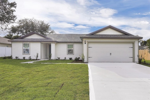 16984 SW 40th Cir, Ocala, FL 34473 - ranch-style house featuring concrete driveway, an attached garage, and roof with shingles