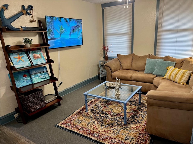 1478 Alternate Keene Rd, Largo, FL 33771 - living area featuring baseboards