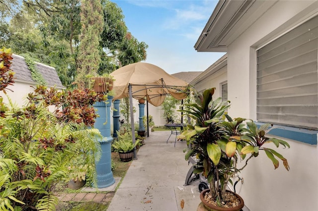 view of patio