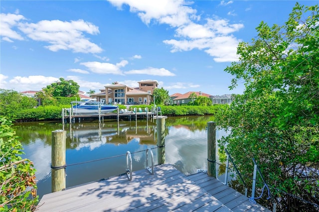 6419 Marbella Blvd, Apollo Beach, FL 33572 - dock with a water view