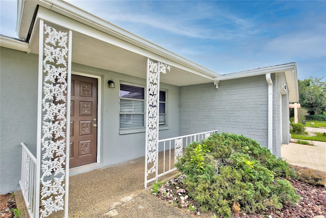 view of property entrance