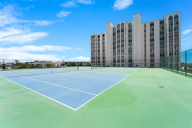 view of sport court featuring basketball court