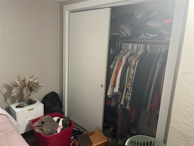 view of closet