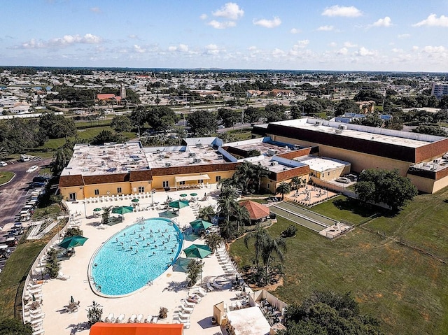 bird's eye view