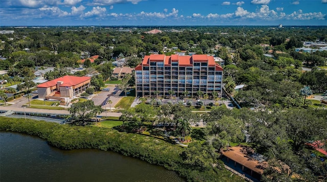 7037 Sunset Dr S Unit 602, South Pasadena, FL 33707 - drone / aerial view with a water view