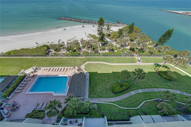7100 Sunset Way Unit 405, St Pete Beach, FL 33706 - bird's eye view of extended coastline
