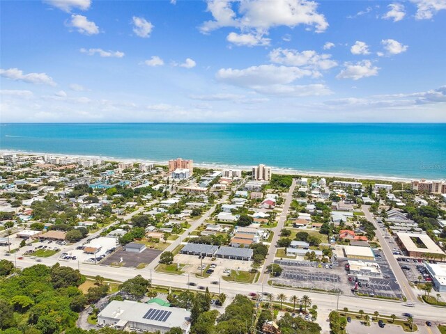 bird's eye view of a large body of water