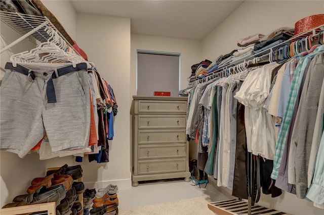 2860 14th Ave N, Saint Petersburg, FL 33713 - spacious closet featuring light tile patterned floors