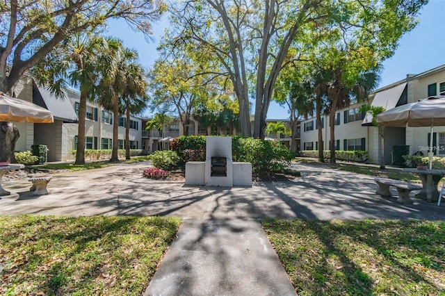 view of property's community with a residential view