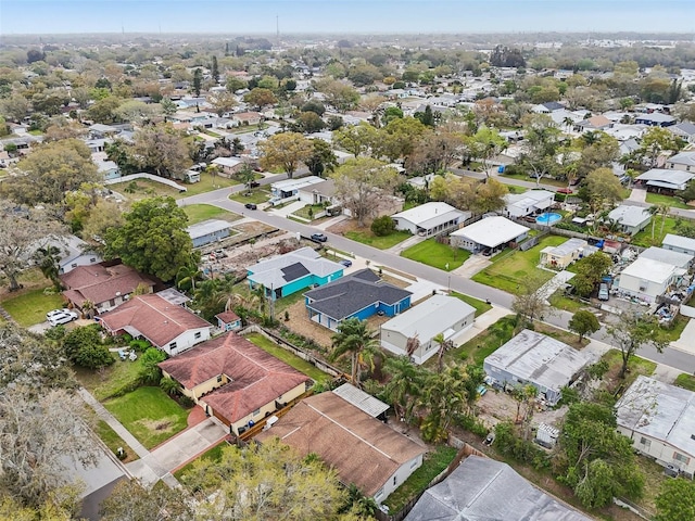 birds eye view of property featuring a residential view