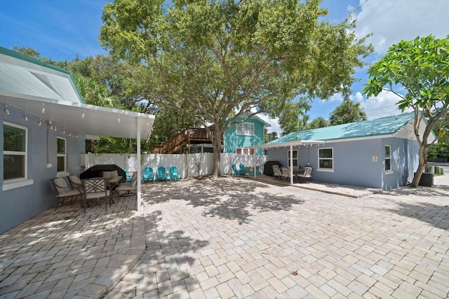 view of patio / terrace with outdoor lounge area