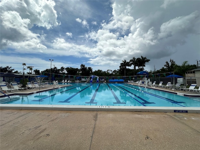 view of swimming pool