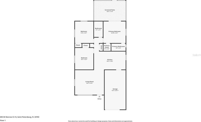 205 SE Monroe Cir N, Saint Petersburg, FL 33703 - photo 20