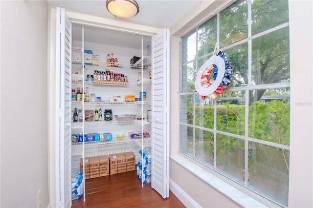 view of pantry