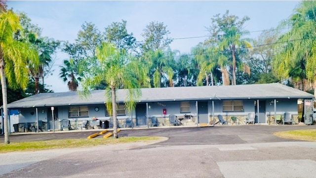 view of ranch-style home