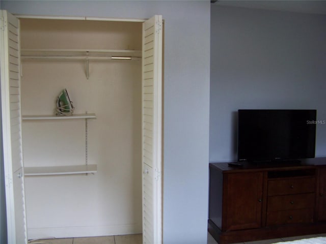 view of closet