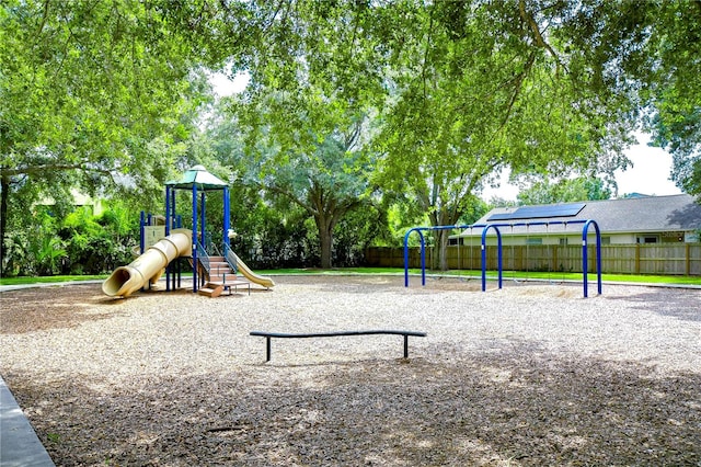 view of playground