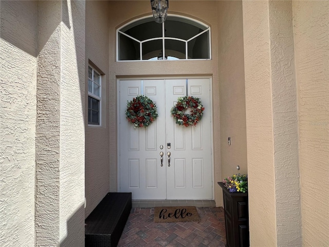 view of property entrance