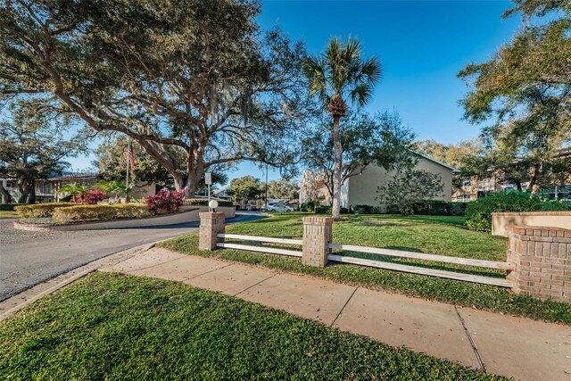 view of road featuring sidewalks