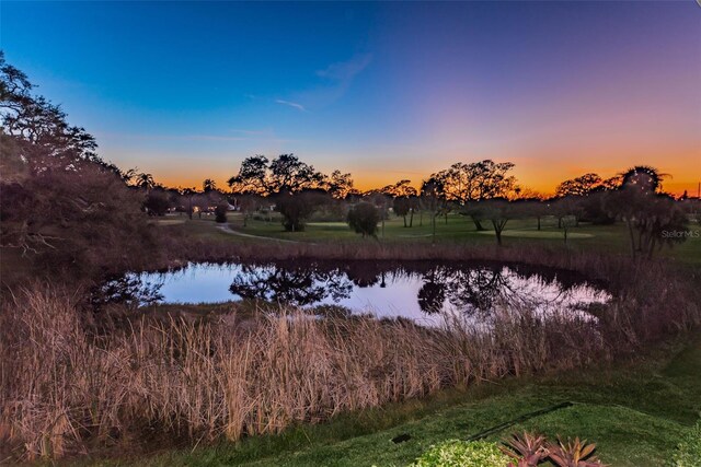 property view of water