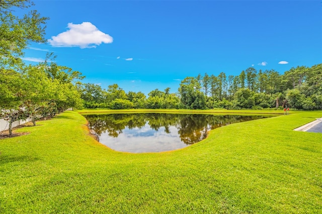 property view of water