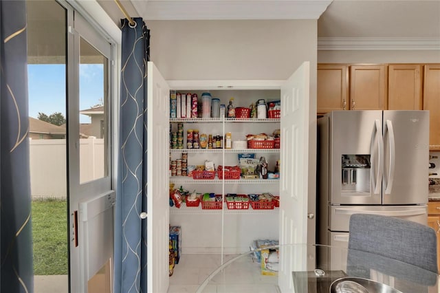 view of pantry