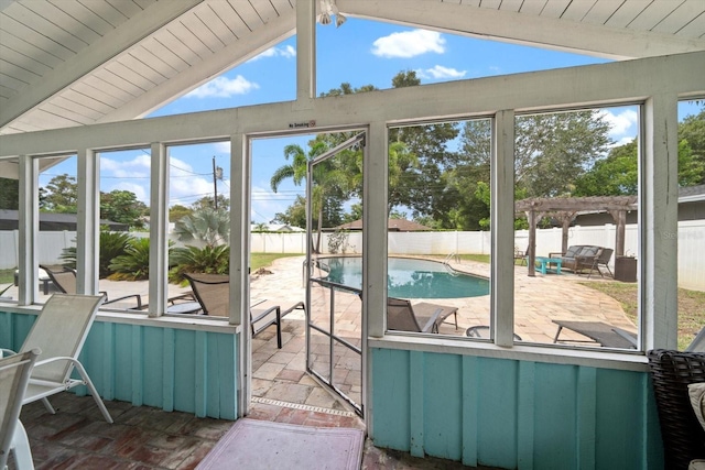 8212 Forest Cir, Seminole, FL 33776 - sunroom / solarium with healthy amount of natural light