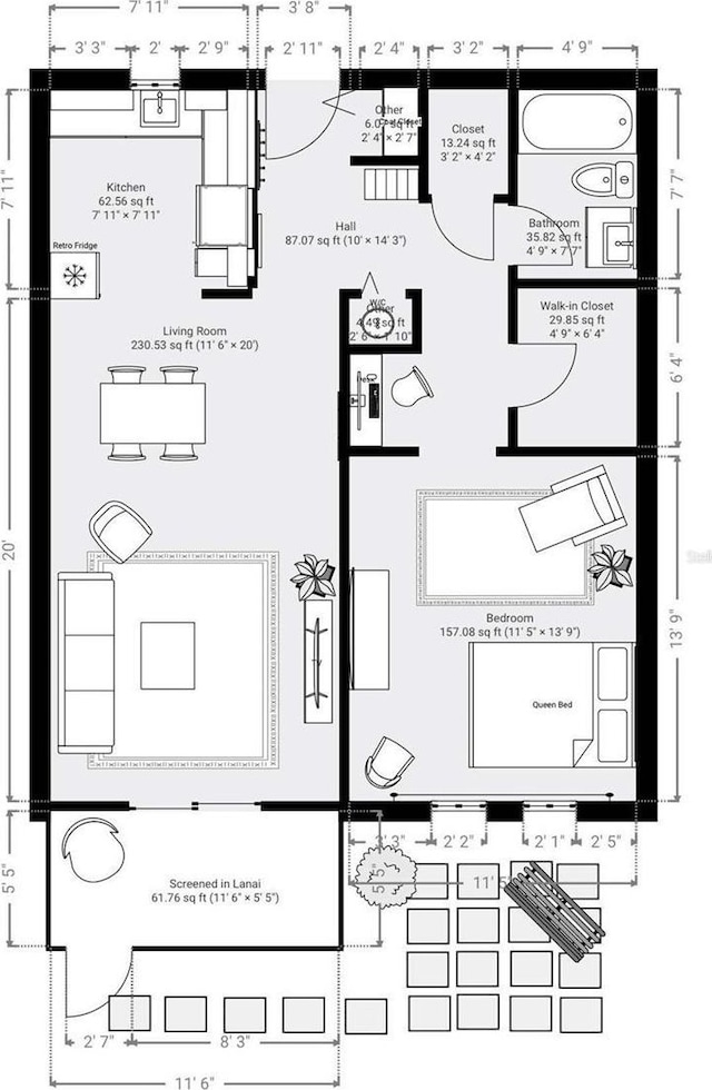 10800 US Highway 19 N Unit 112, Pinellas Park, FL 33782 - home floor plan