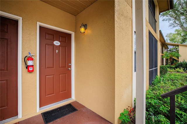 view of property entrance