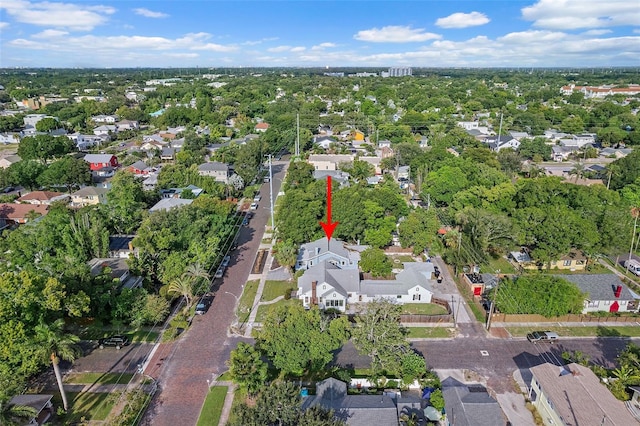 2111 Burlington Ave N, Saint Petersburg, FL 33713 - birds eye view of property with a residential view
