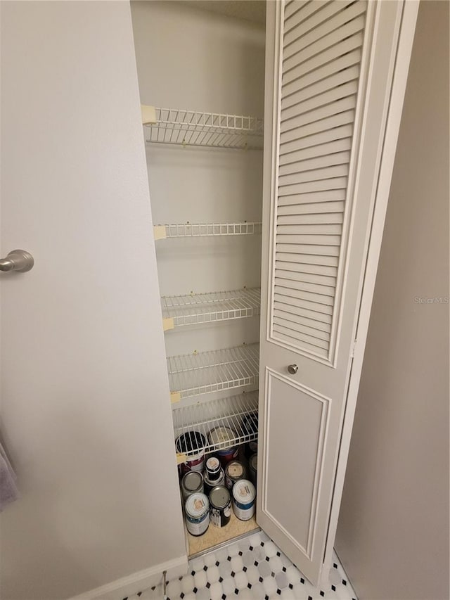 view of closet