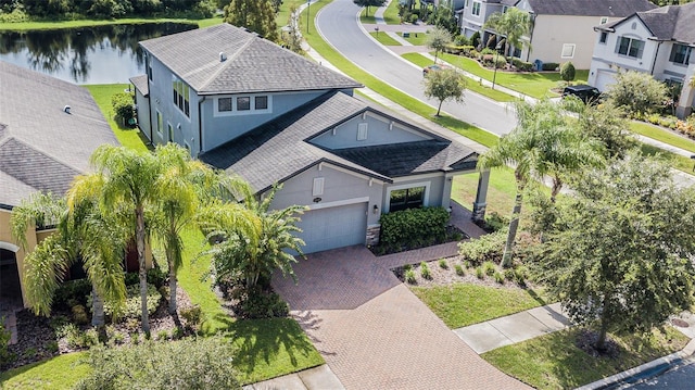 19501 Sea Myrtle Way, Tampa, FL 33647 - aerial view of property and surrounding area featuring a nearby body of water