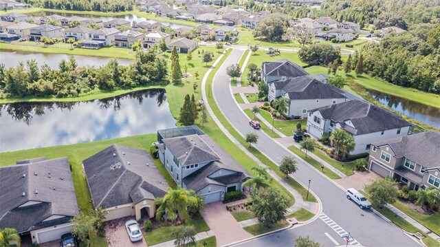 19501 Sea Myrtle Way, Tampa, FL 33647 - aerial view of residential area with a large body of water