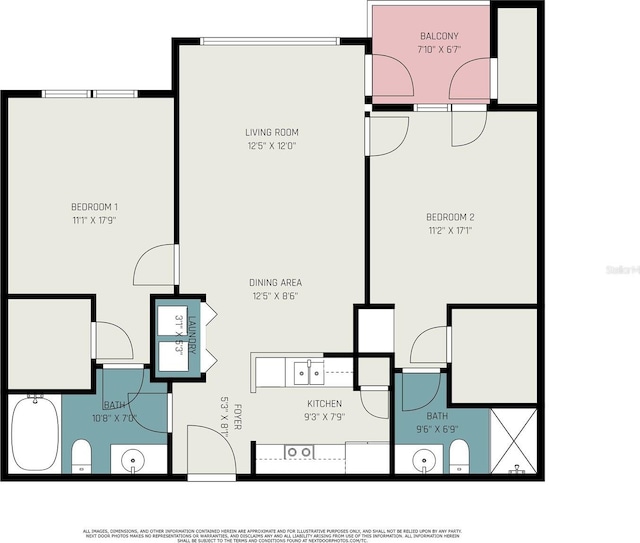 5000 Culbreath Key Way Unit 1-212, Tampa, FL 33611 - home floor plan