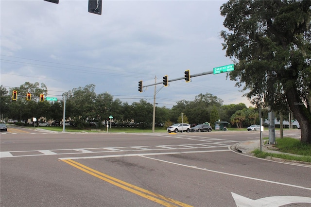 view of road