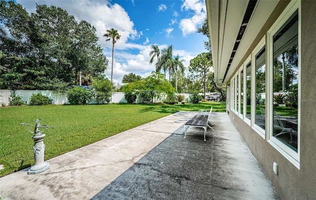 view of patio