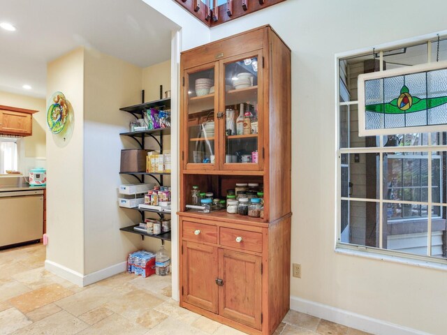 view of pantry