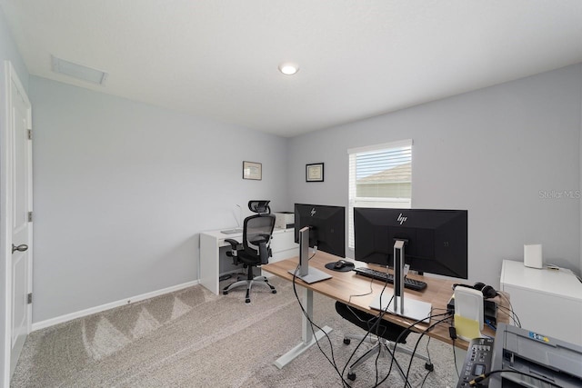 684 SE 65th Ter, Ocala, FL 34472 - carpeted office space featuring baseboards