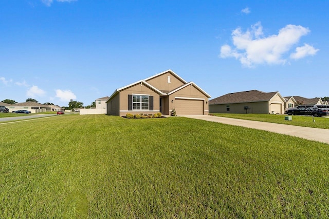 684 SE 65th Ter, Ocala, FL 34472 - single story home featuring concrete driveway, a front yard, and an attached garage
