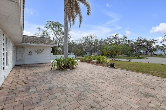 view of patio