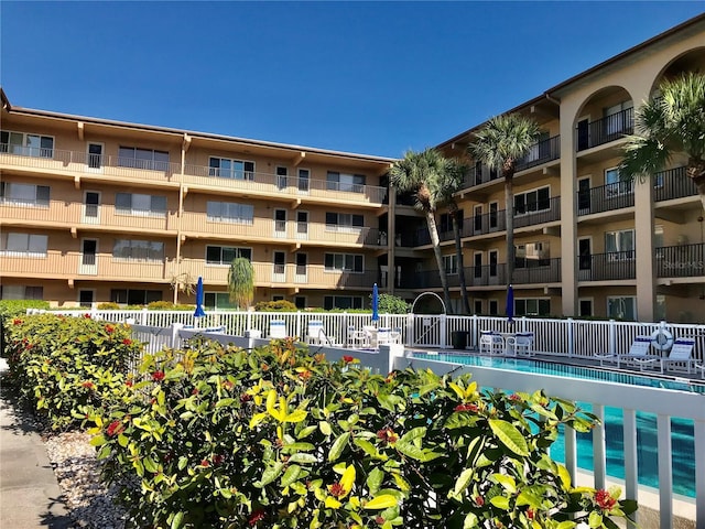 view of pool